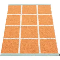 Pappelina Kudottu Matto Criss Pop Pale Orange