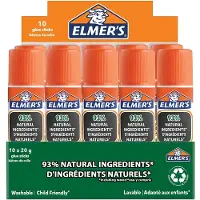 ELMER'S Elmers – PURE SCHOOL, Kuiva, Liimapuikko, 8 g, Laatikko, 24 kpl (2136618)