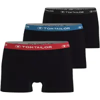 Tom Tailor Bokserishortsit vaaleansininen / punainen / musta
