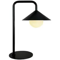 Dyberg Larsen Nova Outdoor Bordlampe Med Lyskugle Og Fjernbetjening - Black - ONE SIZE