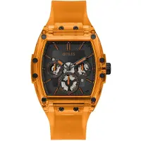 GUESS miesten oranssi monitoimikello