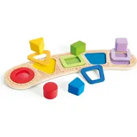 Hape Toddler Shape Puzzle - Multi/patterned - ONE SIZE