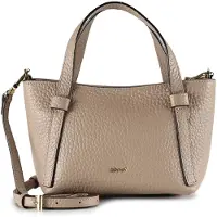 Abro Cosmo Mini laukku Nahka 15.5 cm Beige