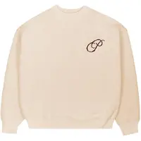 Prohibited Initial Knit Sweater - Cream - XL