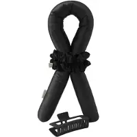 Lenoites Heatless Curls in Mulberry Silk Large Black