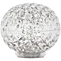 Kartell Pöytävalaisin , Mini Planet, himmennettävä, Läpinäkyvä, Olohuone, Muovi, Design
