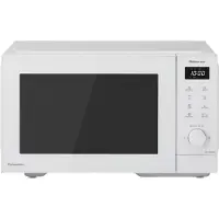 Panasonic NN-GD34QWEPG Inverter-grillimikroaaltouuni, 1000 W, 23 L, harmaa/valkoinen
