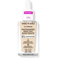 wet n wild BareFocus Niacinamide Skin Tint kevyt kosteuttava meikkivoide sävy Fair (Neutral) 32 ml