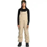 Volcom Creston 3D Stretch Bib Housut oatmeal Koko S