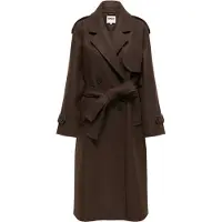 ONLY Onldear-Trillion Long Belt Coat Pnt Noos - Brown - XL