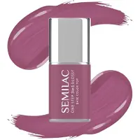 Semilac UV Gel Polish One Step 3in1 Glossy S205 Purple Beige