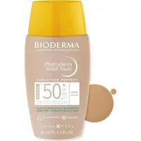 Bioderma Photoderm Nude Dorado 40ml Kasvojen Aurinkosuoja