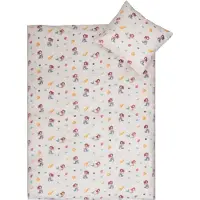 By Mats Bed Linen "By Mats" Mermaid Shell 100X140, 40X45 Cm - Cream - 100X140+40X45CM