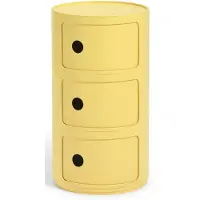 Kartell Componibili Bio säilytyskaluste, keltainen