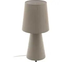Eglo 97134 - Pöytävalaisin CARPARA 2xE27/12W/230V