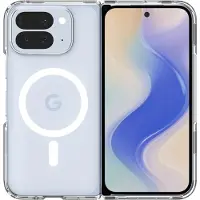 Spigen ACS09742, Suojus, Google, Pixel 10 Pro Fold, 20,3 cm (8"), Läpinäkyvä, Valkoinen