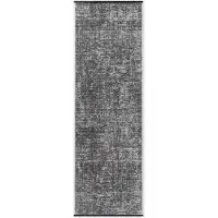 Elle Decoration Brilliance hopeanharmaa käytävämatto 80x250