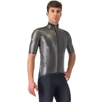 Castelli Gabba R Short Sleeve Jacket Gray Black, Size L
