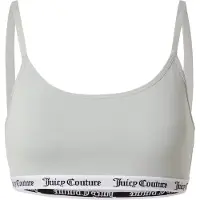 Juicy Couture Rintaliivi vaaleanharmaa / musta / valkoinen