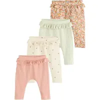 Next Leggingsit kerma / pastellinvihreä / tummanoranssi / vanha roosa