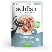 Schesir 24x70g Complements hyytelössä tonnikala ja kummeliturska