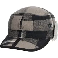 Outdoor Research Men's Yukon Cap Black/Pewter Plaid Lippalakit M