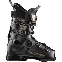 Salomon Women's S/Pro Delta BOA 95 GripWalk Black/Black/Pink Gold Metallic Laskettelumonot Black / Black / Pink Gold Metallic 23/23.5 (EU 36 2/3-37)