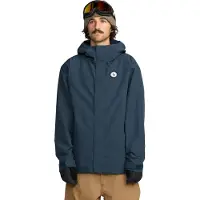 Volcom Men's Buckthreeeighty Jacket Deep Blue Laskettelutakit vuorettomat M