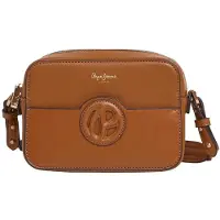 Pepe Jeans for woman. PL031662 Brown Beverly shoulder bag (OSFA), Casual, Polyurethane