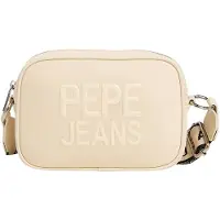 Pepe Jeans for woman. PL0300065 Beige Galina shoulder bag (OSFA), Casual, Polyurethane