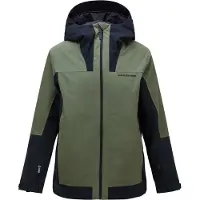 Peak Performance Men's Rider Tech Insulated Jacket Pine Needle/black/ Laskettelutakit vuorettomat M