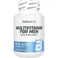 BiotechUSA Monivitamiini miehille - 60 tablettia (EAN 5999076257614)