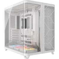 Corsair Air 5400 RS-R ARGB ATX-kotelo lasipaneelilla, valkoinen