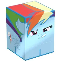 Squaroes Pieni Poniystäväni Ystävyyden Taikaa Rainbow Dash Mlp004 Pakkakotelo