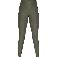 Puma W Cloudspun Tight - Hw Fl - Khaki green - XL