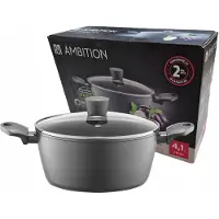Ambition Alumiinikattila kannella Verso 24 cm, 4,1 l