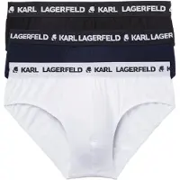 Karl Lagerfeld Alushousut tummansininen / musta / valkoinen