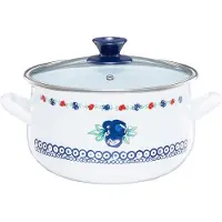 Hobby Hall Emaloitu kattila kannella, 2 l