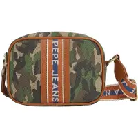 Pepe Jeans for woman. PL0300053 Gerda green handbag (OSFA), Casual, Animal Print, Cotton