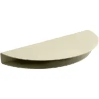 MOEBE Half Moon Shelf, Sand, Small - Cream - L:24CM