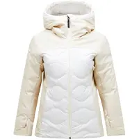 Peak Performance Women's Silverchute Helium Jacket Sand Fog/vintage White/ Laskettelutakit vuorelliset S