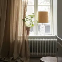 Mimou Ellie Verho Kaksinkertainen Leveys 290x270 Cm Oljenkeltainen - Verhot Polyesteri Straw Yellow - WIM19832