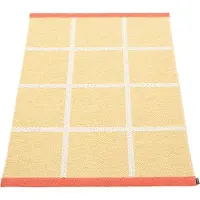 Pappelina Kudottu Matto Criss Pop Pale Yellow