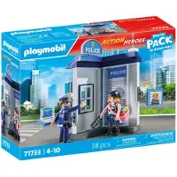 Playmobil Starter Pack Police Room - Multi/patterned - ONE SIZE