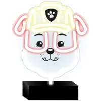 Forever Bordslampa med Neon LED, Rubble