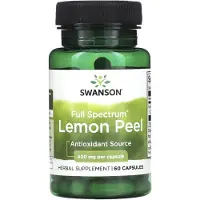 Swanson Health Täysi spektri sitruunankuori, 400 mg - 60 kapselia