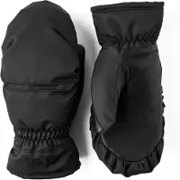 Hestra Primaloft Leather, laskettelurukkaset, naisten, musta