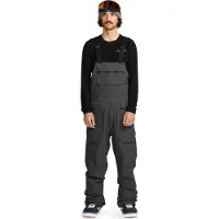 Volcom Men's Roan Bib Overall Dark Grey Hiihto- & lasketteluhousut S