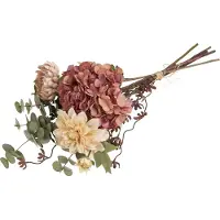 House Nordic Vilda - Dahlia Bouquet, Artificial Flowers, Mix - Multi/patterned - 68 CM