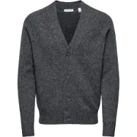 Only & Sons Onsray Reg Ls Cardigan Knit Frml - Grey - S